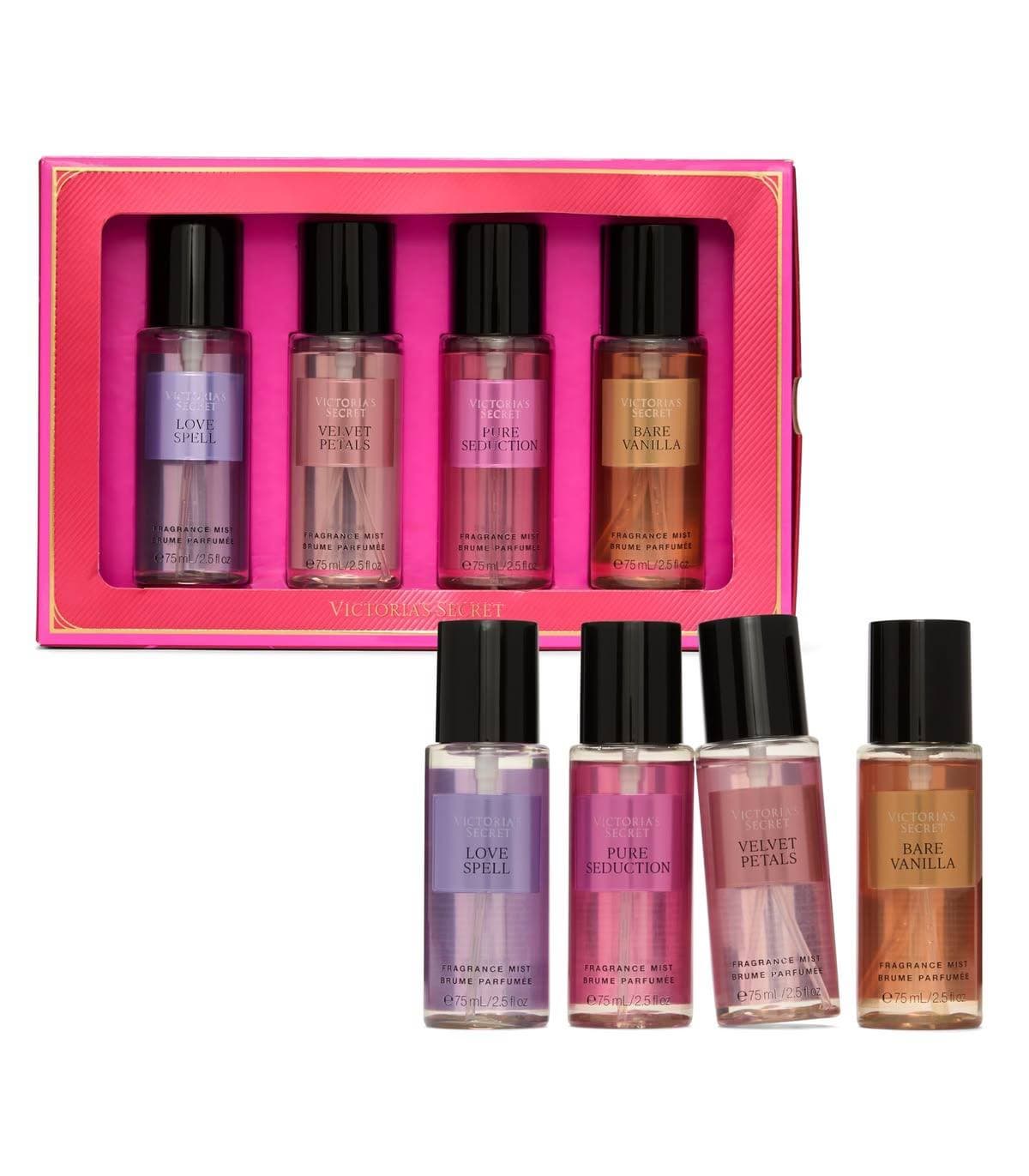 Set de 4 Mini Body Splash Clásico