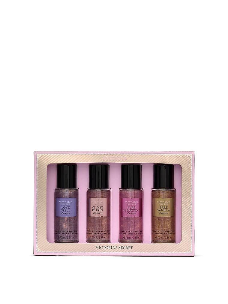 Set de 4 Mini Body Splash Shimmer